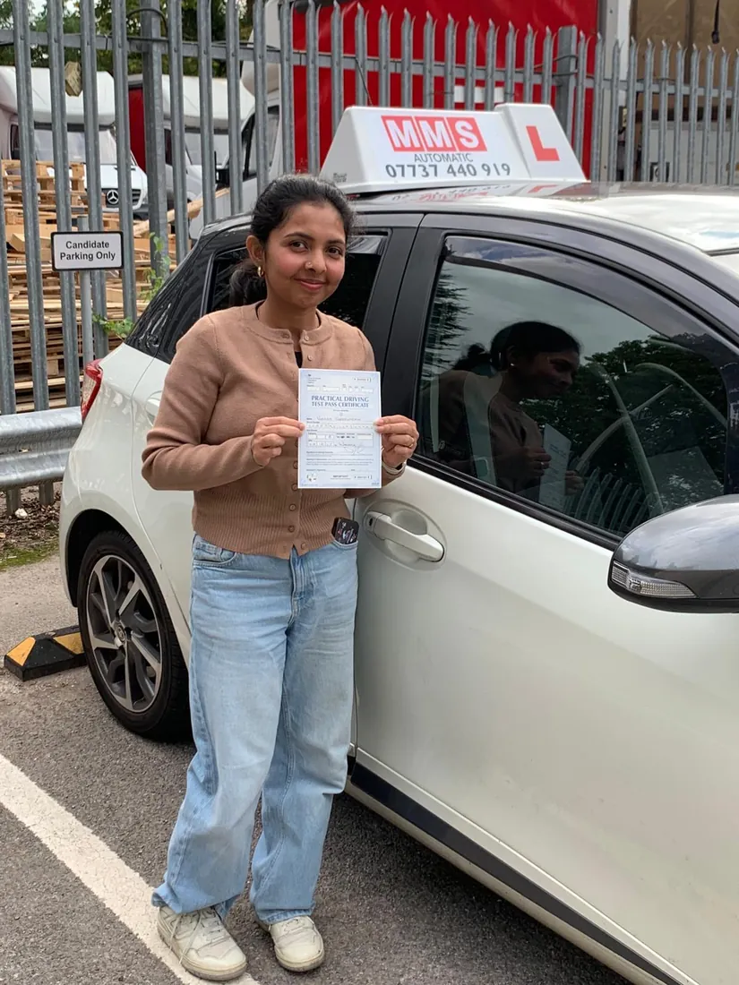 Learner with MMS Driving School in Coventry