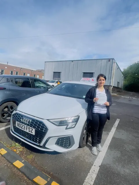 Learner with MMS Driving School in Coventry