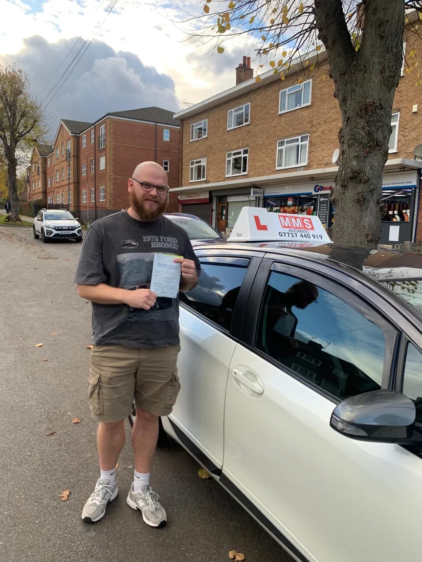 Learner with MMS Driving School in Coventry
