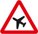 Low-flying aircraft or sudden aircraft noise
